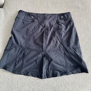 Athleta Hit the Trail Charcoal Skort